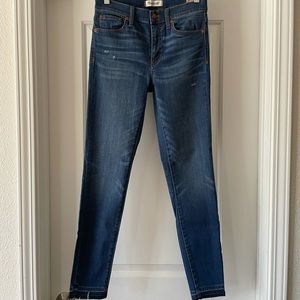 Madewell High Riser Skinny Skinny Jean
